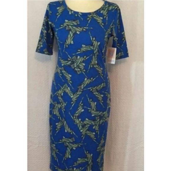 NWT Lularoe S Julia! Statue of Liberty - Picture 1 of 7